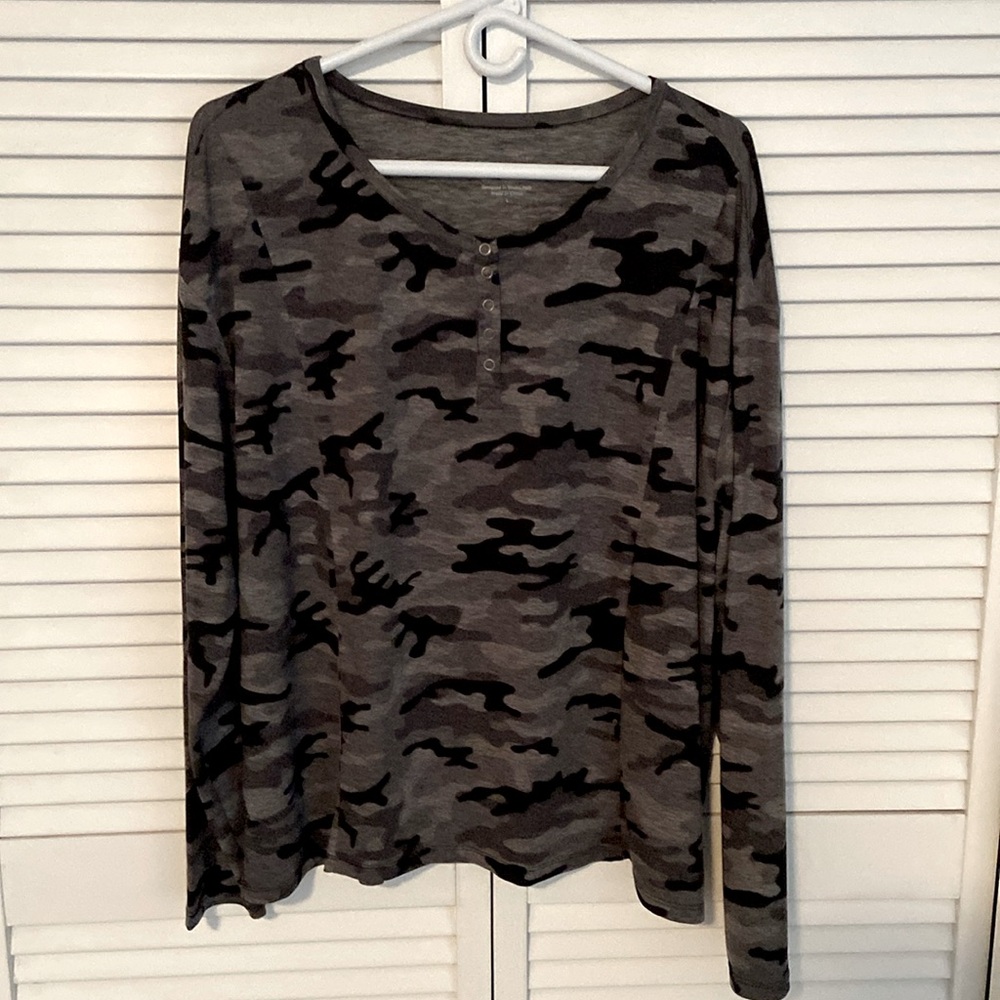 Zuda Z-Cool Henley Top L